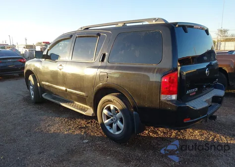 2010 Nissan Armada Se из США, поврежденный, VIN 5N1BA0ND6AN620126